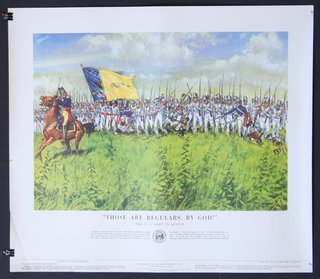 a poster of a military battle