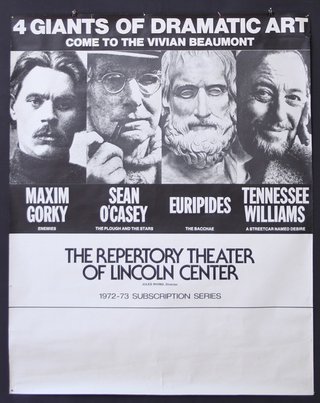 a poster of several men