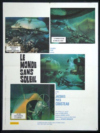 a poster of a submarine