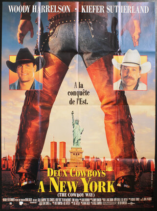 a poster of cowboys in new york