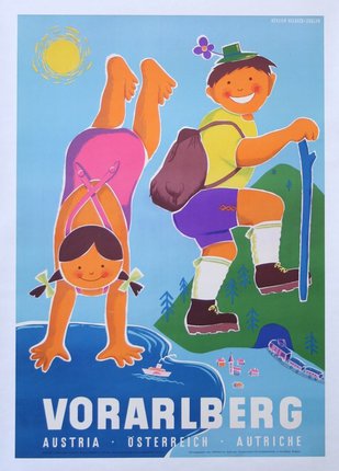 a poster of children doing tricks