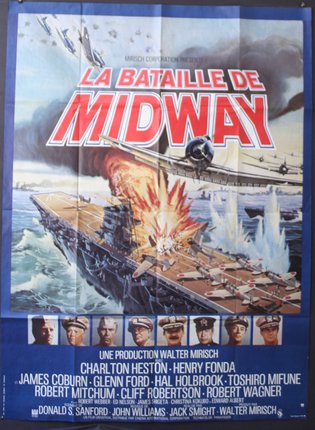 a movie poster with a ship on it