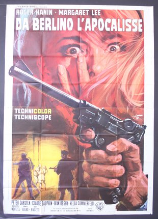 a movie poster with a gun