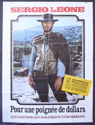 a poster of a man in a cowboy garment