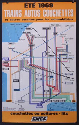 a map of a train