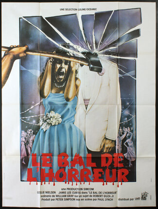 a movie poster of a woman holding an ax