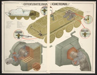 a diagram of a tank