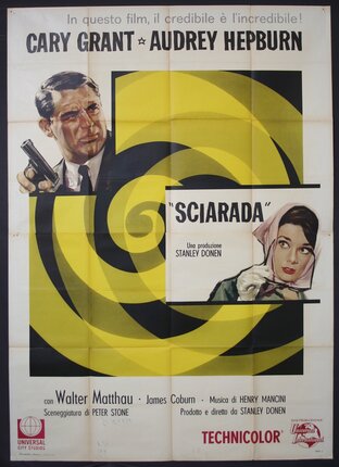 a movie poster of a man and a woman