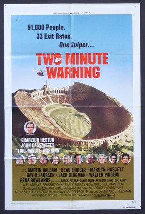 a movie poster of a stadium
