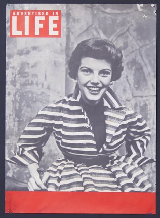 a woman smiling on a cover