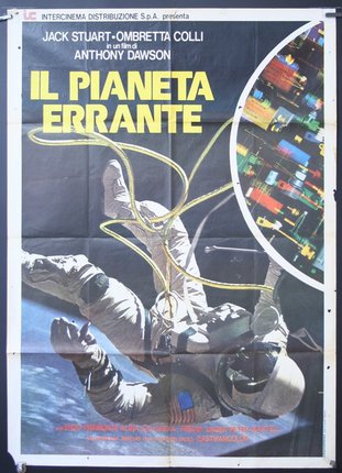 a poster of an astronaut