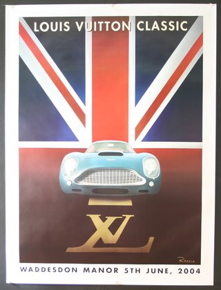 Original Vintage Poster Louis Vuitton Classic 2004 by RAZZIA 
