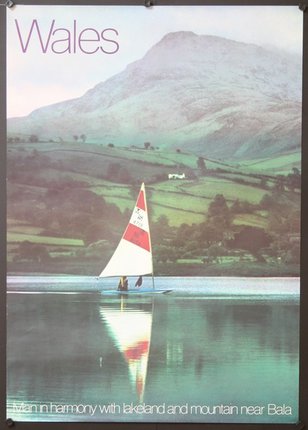 a sailboat on a lake