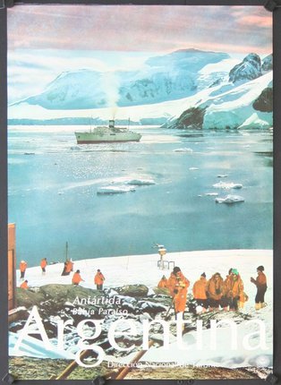 a poster of an arctic expedition