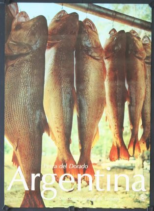 a poster of several fish from a line
