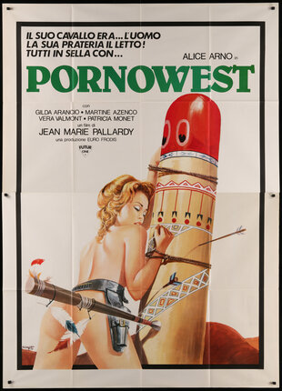 a movie poster of a woman with a bow and arrow