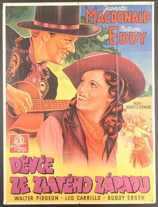 a movie poster of a man and a woman