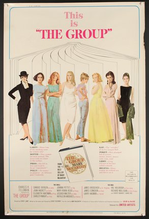 a poster of a group of women