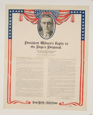 a poster of a president