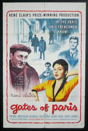 a movie poster with a man and a woman