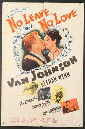 a poster of a man and woman kissing