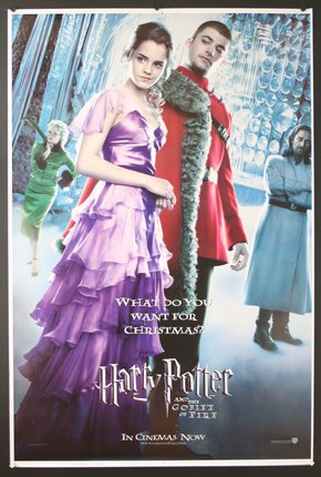 a movie poster of a woman in a purple dress