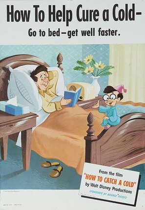 a poster of a man reading a book to a child