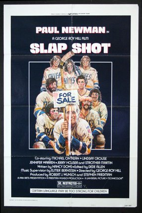 a movie poster of a hockey team
