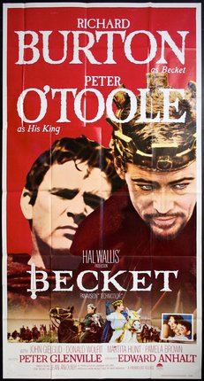 a movie poster with a man in a crown