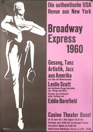 a poster for a broadway express