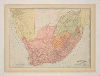 a map of south africa