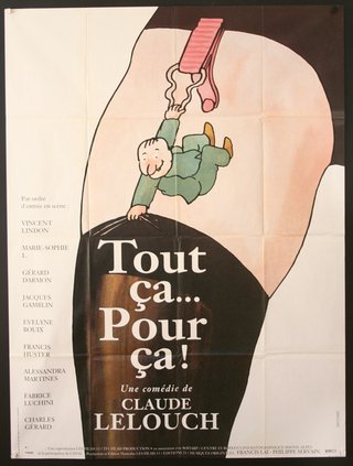 a poster of a woman's belly