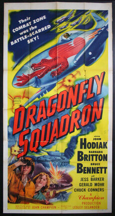 a movie poster with a couple of dragons flying