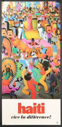 a painting of people dancing