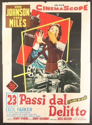 23 Passi dal Delitto (3) | Original Vintage Poster | Chisholm ...