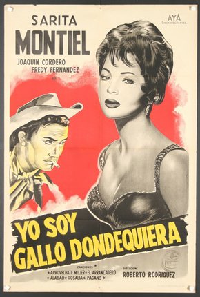 a movie poster with a man smoking a woman