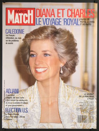 a magazine cover with a woman smiling