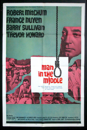 a movie poster of a man in the middle