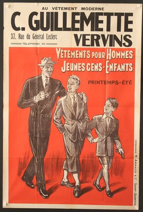 a poster of a man and a boy