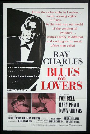 a movie poster of a man playing a piano