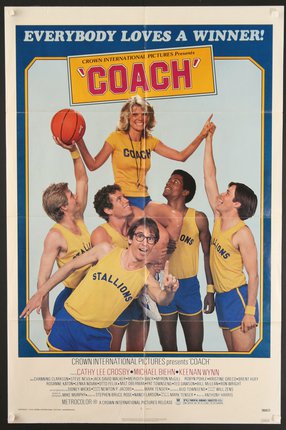a poster of a basketball coach