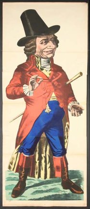 a poster of a man with a mask and a sword