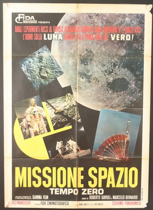 a poster of a space mission