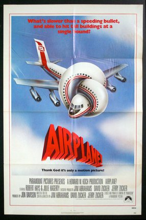 a movie poster of an airplane