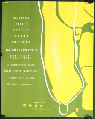 a poster of a yellow and green color