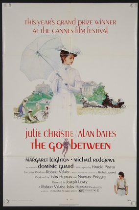 a movie poster of a woman holding an umbrella