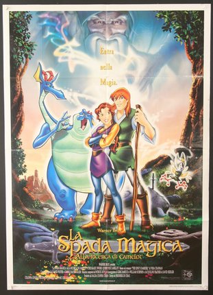 a movie poster of a cartoon character