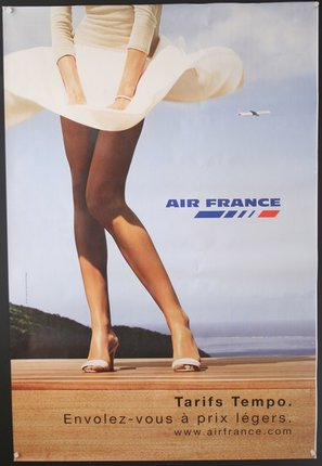 a poster of a woman's legs