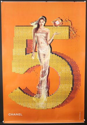 Chanel No. 5 (11) Estella Warren, Original Vintage Poster