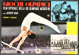 a poster of a man doing a handstand